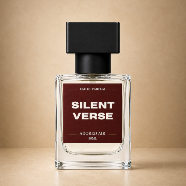 SILENT VERSE Eau De Parfum – Elegant Woody Musk Fragrance (50ML)