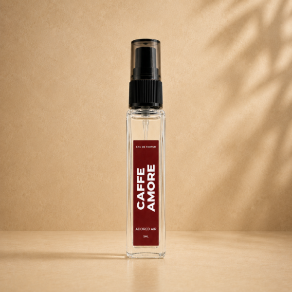 CAFFÉ AMORE Eau De Parfum – Coffee & Vanilla Luxury Fragrance (5ML)