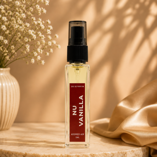 NU VANILLA Eau De Parfum – Warm Vanilla Luxury Fragrance (5ML)