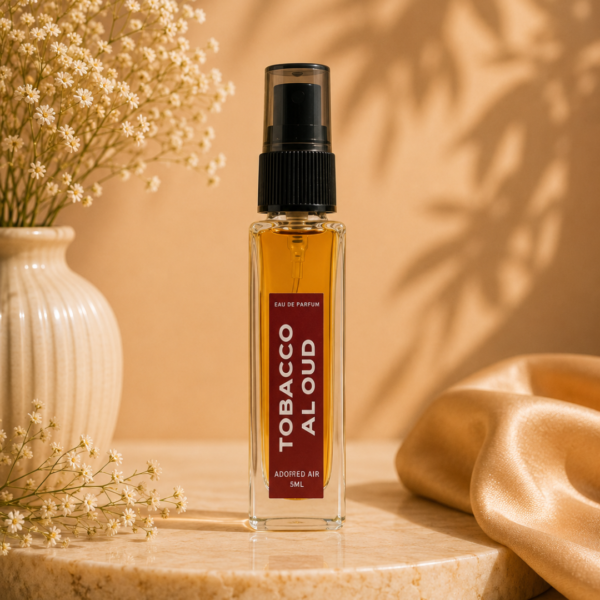 Tobacco Al Oud Eau De Parfum – Bold Oud & Tobacco Luxury Fragrance (5ML)
